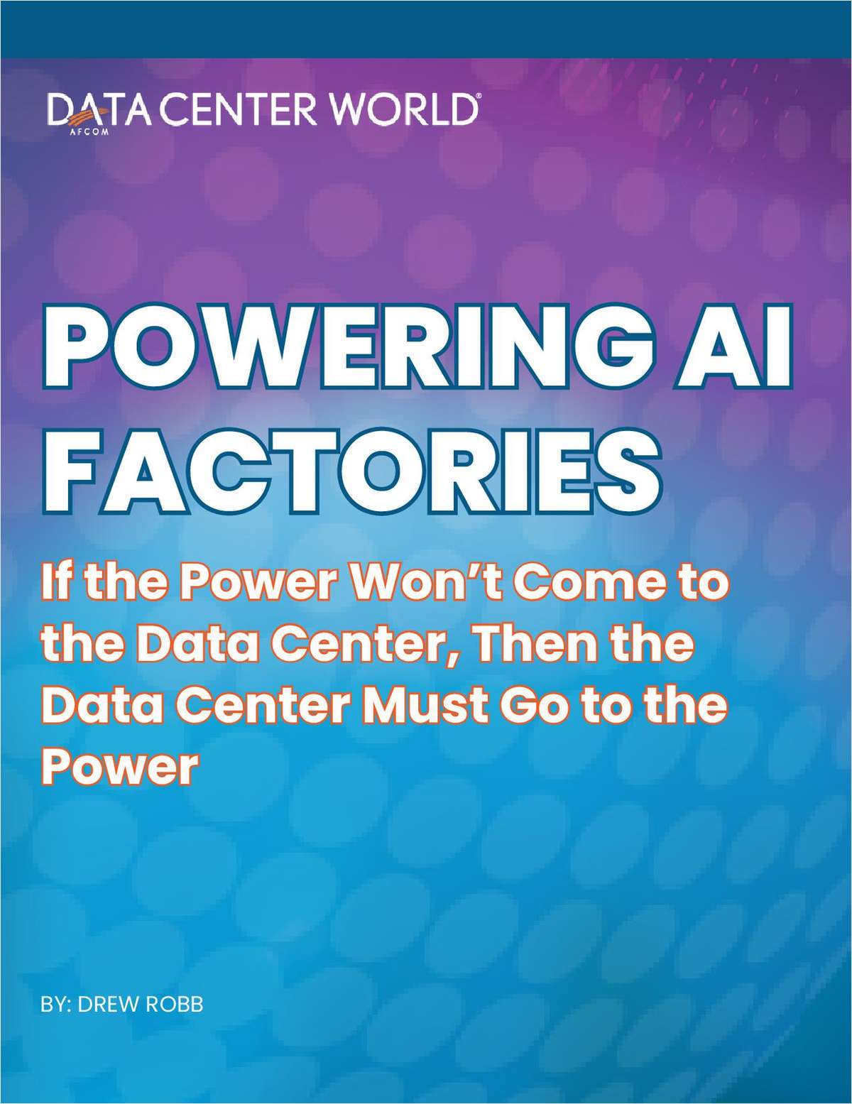 Powering AI Factories