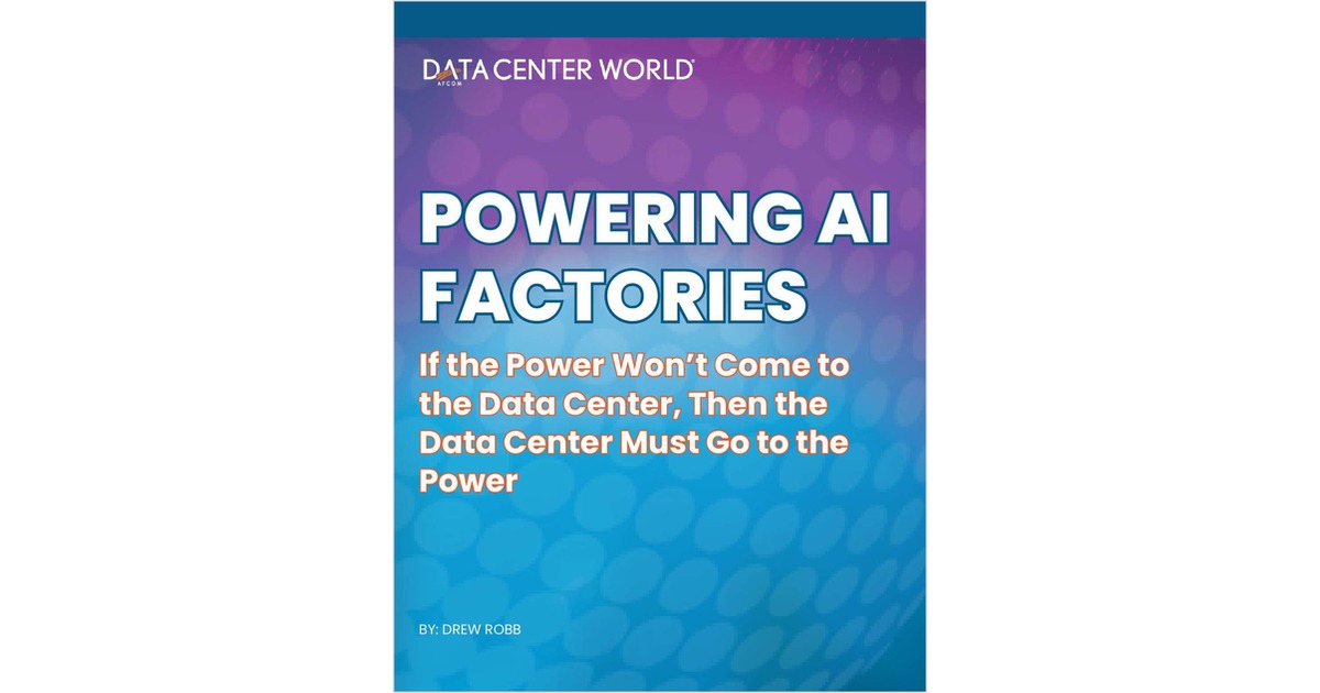 Powering AI Factories