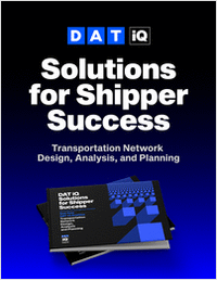 DATiQ Solutions for Shipper Success: Transportation Network Design, Analysis, and Planning