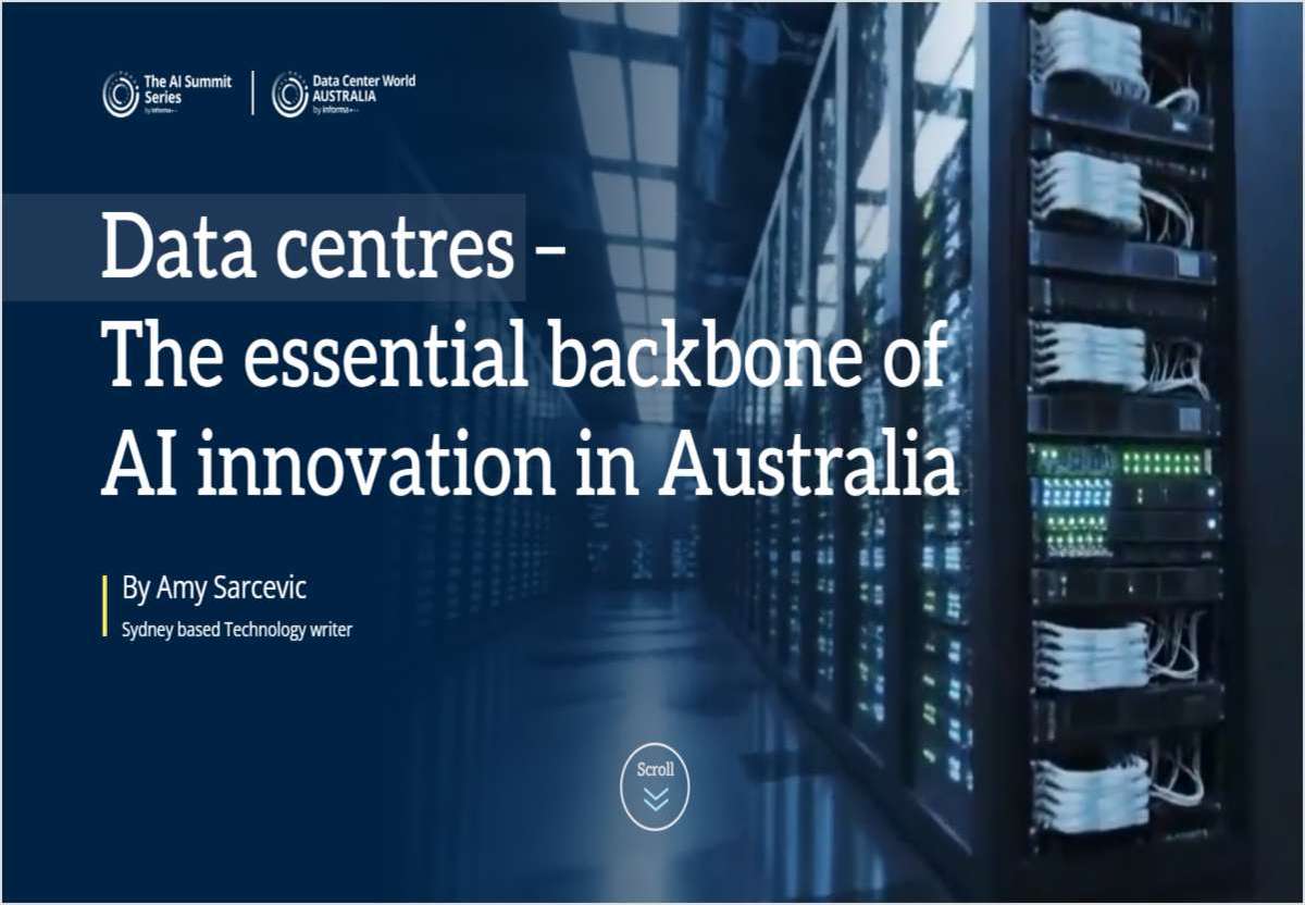 Data Centres - The essential backbone of AI innovation in Australia