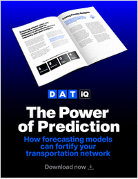 The Power of Prediction: How Forecasting Models Can Fortify Your Transportation Network