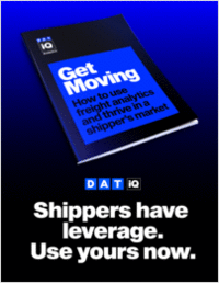 Get Moving: How to Use Freight Analytics and Thrive in a Shipper's Market