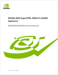 NVIDIA DGX SuperPOD: DDN A3I A1400X Appliance