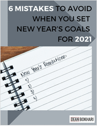 6 Mistakes to Avoid When You Set New Year's Goals for 2021