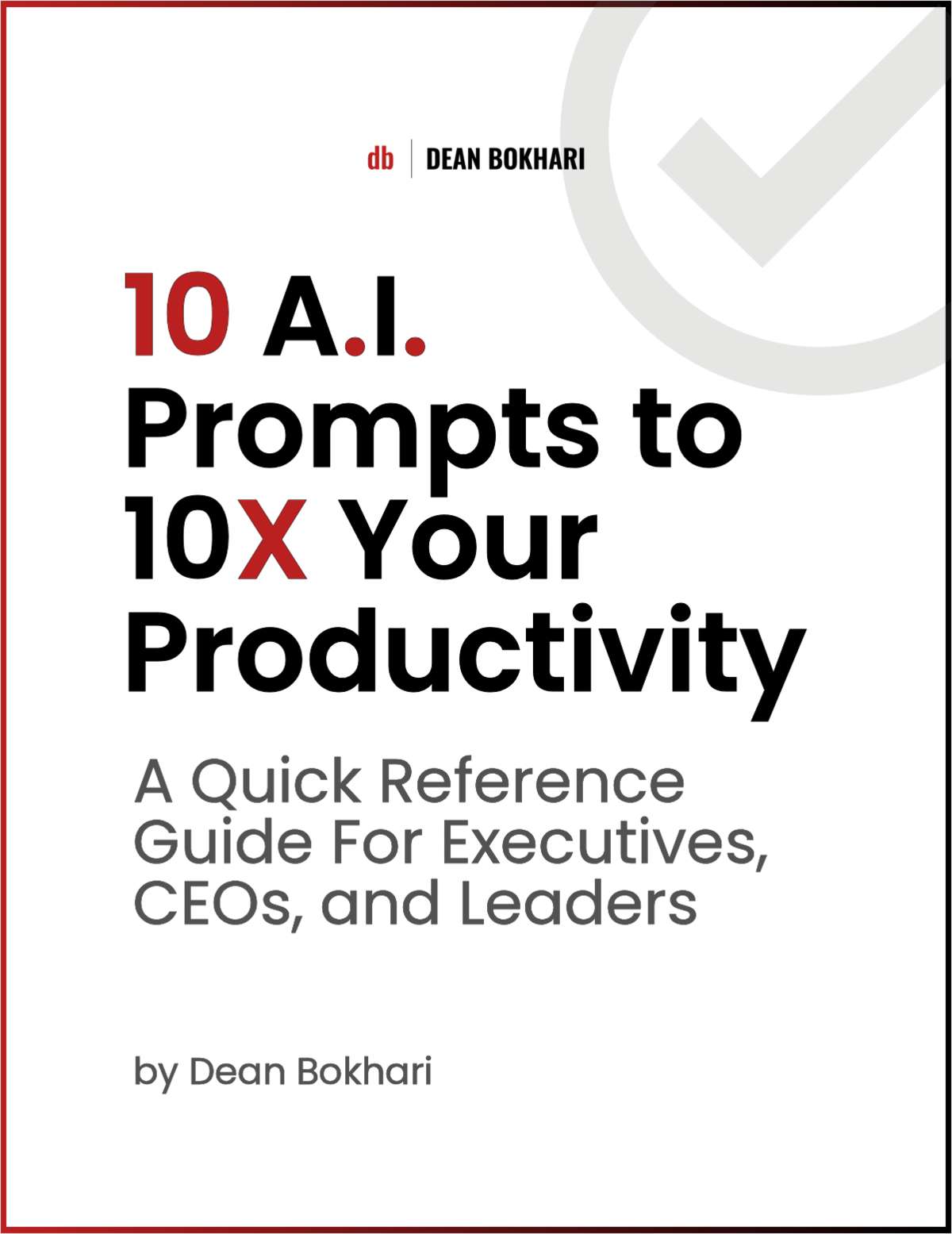 10 AI Prompts to 10X Your Productivity