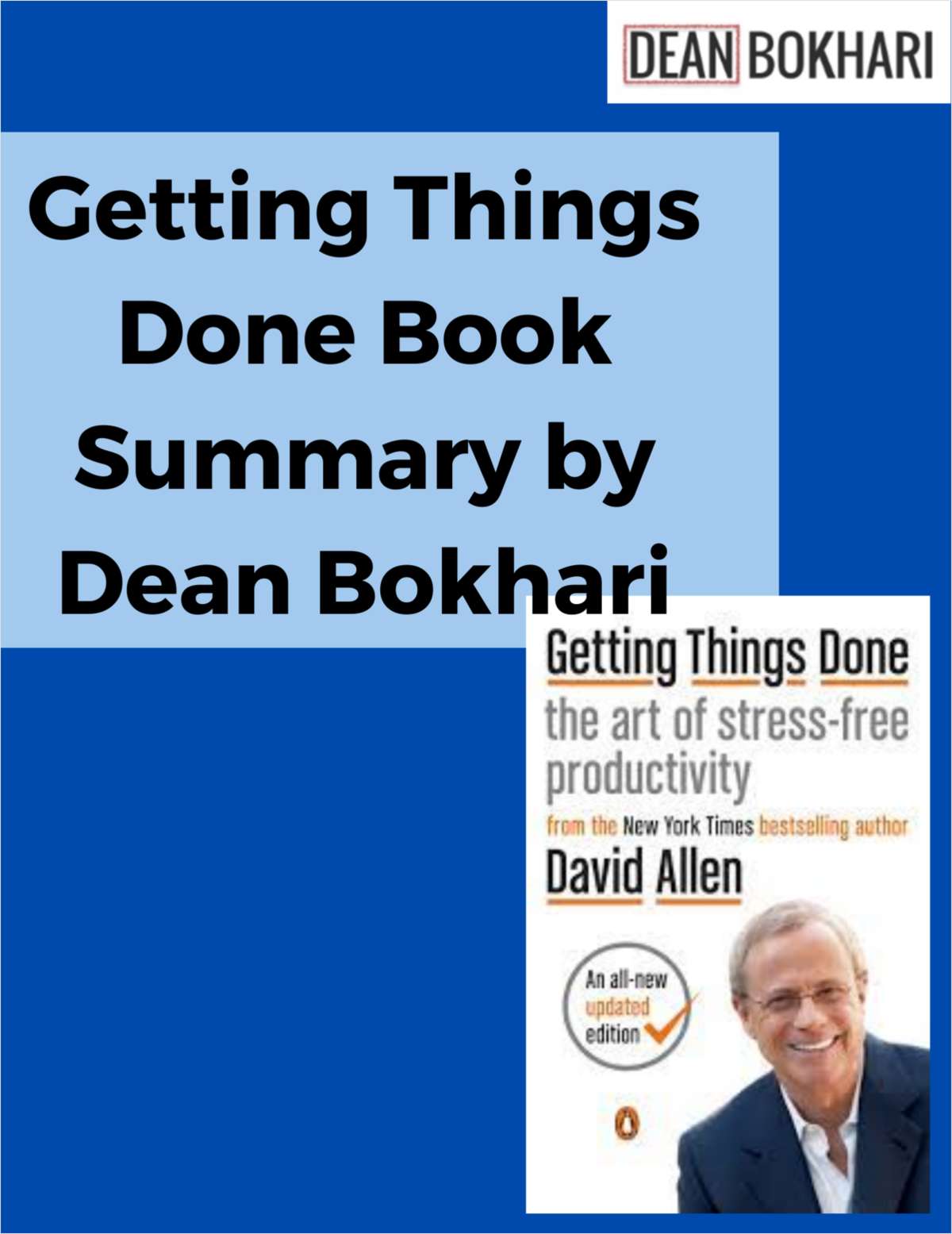 Getting Things Done by David Allen | Book Summary