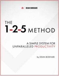 The 1-2-5 Method: A Simple System for Unparalleled Productivity