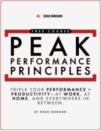 Peak Performance Principles: Triple Your Performance and Productivity - at Work, at Home, and Everywhere in Between