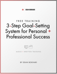 Free Training: 3-Step Goal-Setting System for Personal & Professional Success