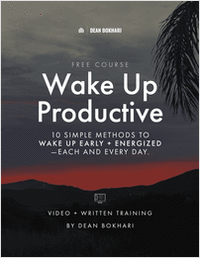 Wake Up Productive: 10 Simple Methods to Wake Up Early + Energized Every Day