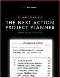 The Next Action Project Planner
