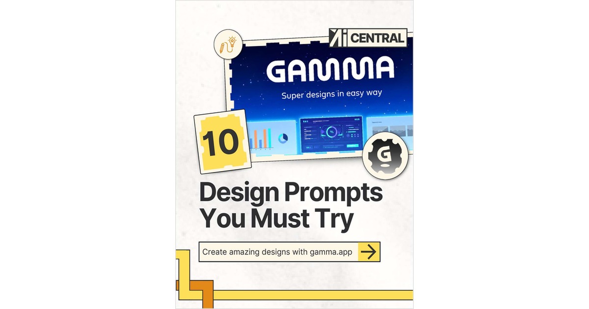 10 Gamma Design Prompts for AI Presentations