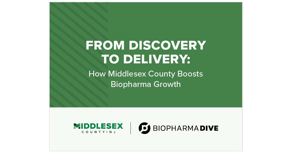 How Middlesex County in New Jersey Boosts Biopharma Growth