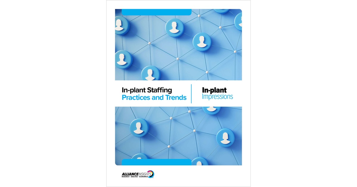 In-plant Staffing Practices and Trends