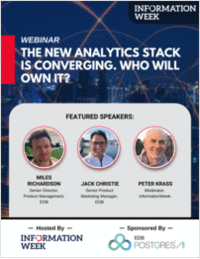 The New Analytics Stack Is Converging. Who Will Own It?