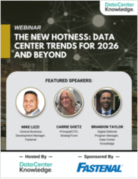 The New Hotness: Data Center Trends For 2026 And Beyond