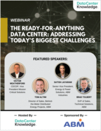 The Ready-for-Anything Data Center: Addressing Today's Biggest Challenges