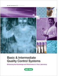 Basic and Intermediate Quality Control Systems: Enhancing the Knowledge and Performance in Your Laboratory