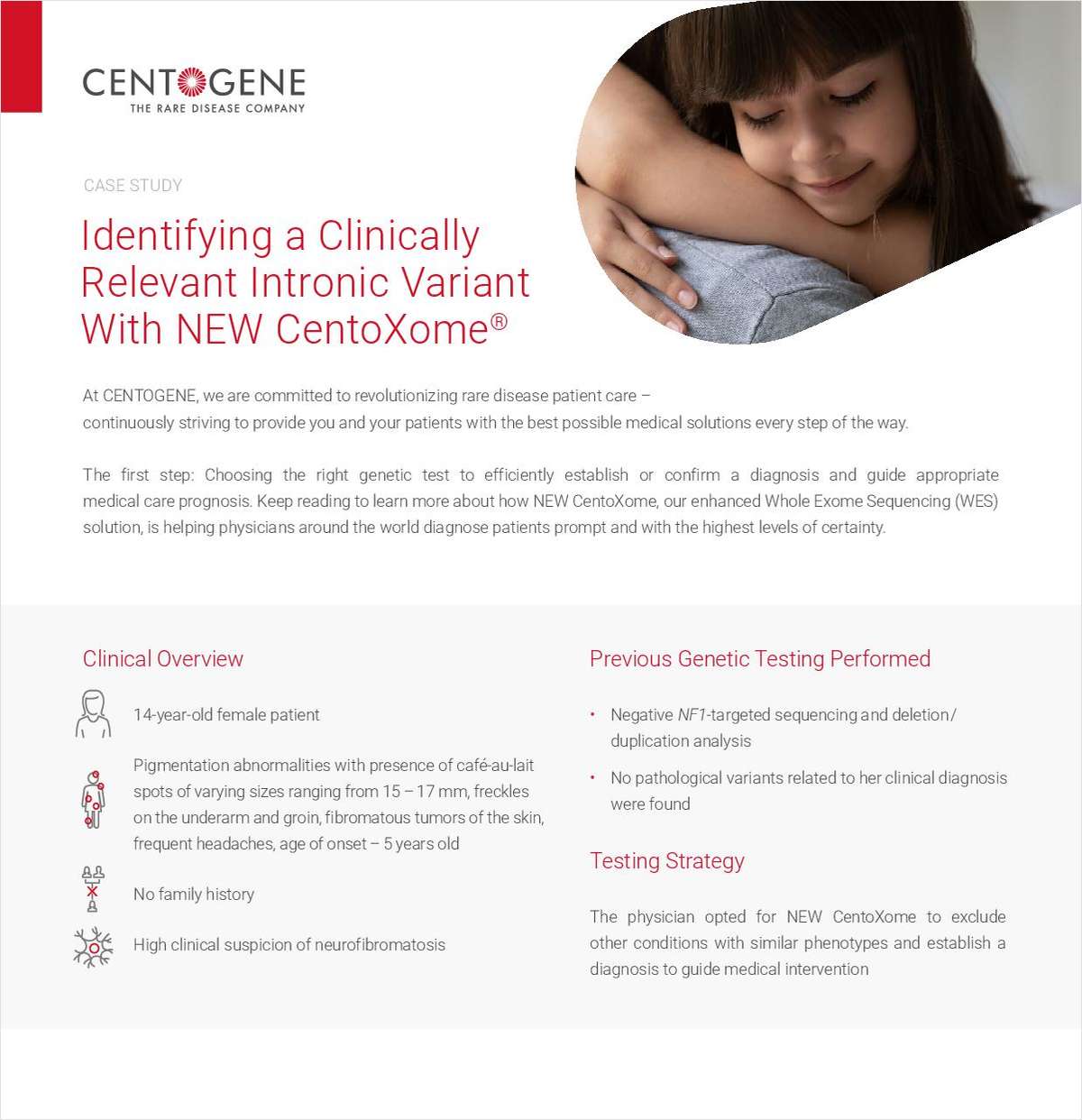Identifying a Clinically Relevant Intronic Variant With New CentoXome