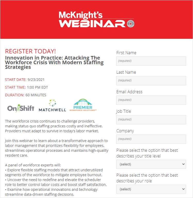 Innovation in Practice: Attacking The Workforce Crisis With Modern Staffing Strategies