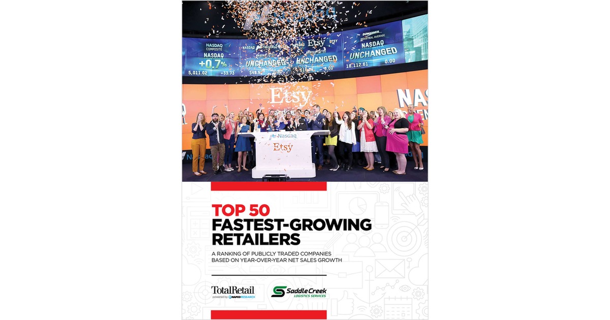 2021 Top 50 Fastest-Growing Retailers