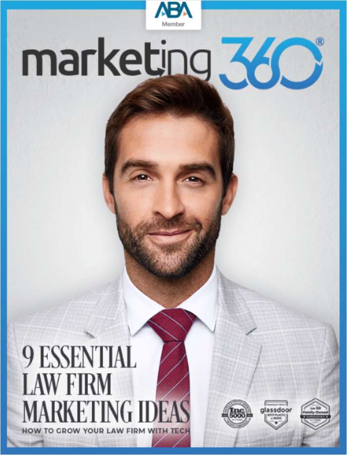 9 Essential Law Firm Marketing Ideas