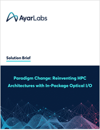 Paradigm Change: Reinventing HPC Architectures with In-Package Optical I/O