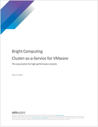 Bright Computing Cluster as a Service for VMware