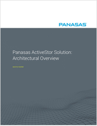 Panasas ActiveStor Solution: Architectural Overview