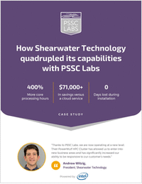 How Shearwater Technology quadrupled its capabilities with PSSC Labs