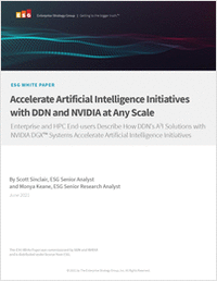 Accelerate Artificial Intelligence Initiatives with DDN and NVIDIA at Any Scale