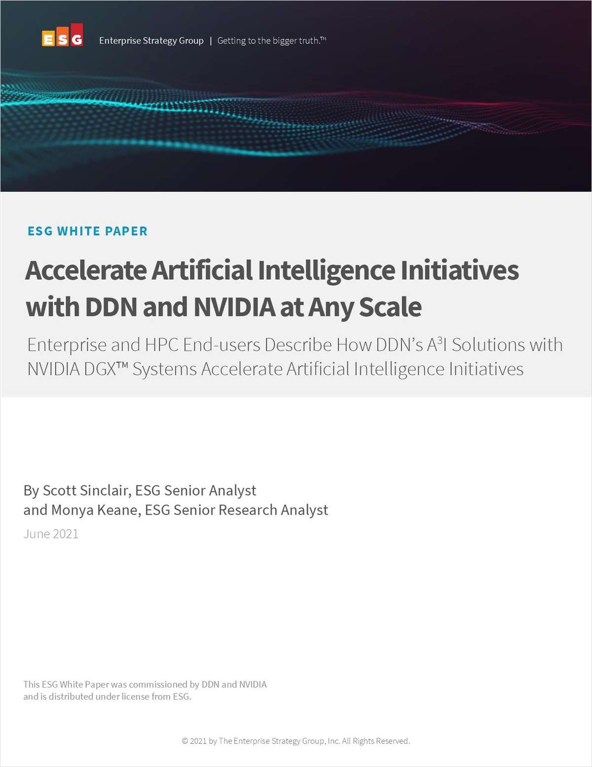 Accelerate Artificial Intelligence Initiatives with DDN and NVIDIA at Any Scale