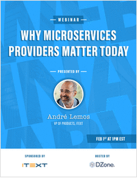 Why Microservices providers matter today