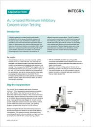 Automated Minimum Inhibitory Concentration Testing