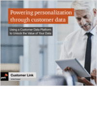 Powering Personalization Through Customer Data