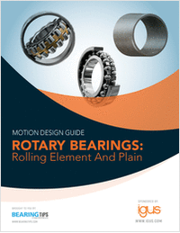 Rotary Bearings: Rolling Element and Plain