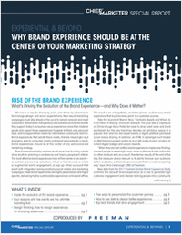 Why Brand Experience Should Be At The Center of Your Marketing Strategy