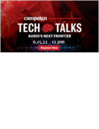 Campaign Tech Talks: Audio's Next Frontier