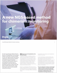 A New NGS-Based Method for Chimerism Monitoring