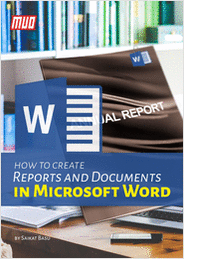 How to Create Professional Reports and Documents in Microsoft Word