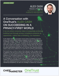 A CONVERSATION WITH ONETRUST’S ALEX CASH ON SUCCEEDING IN A PRIVACY-FIRST WORLD