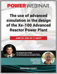 The use of advanced simulation in the design of the Xe-100 Advanced Reactor Power Plant
