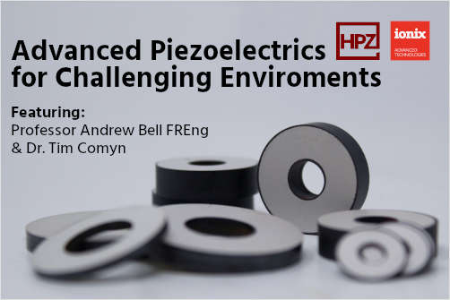 Advanced Piezoceramics for Challenging Environments