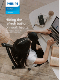Hitting the Refresh Button on Work Habits: The Modern Firm in the New Work Landscape