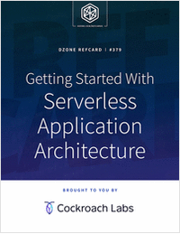 Getting Started With Serverless Application Architecture