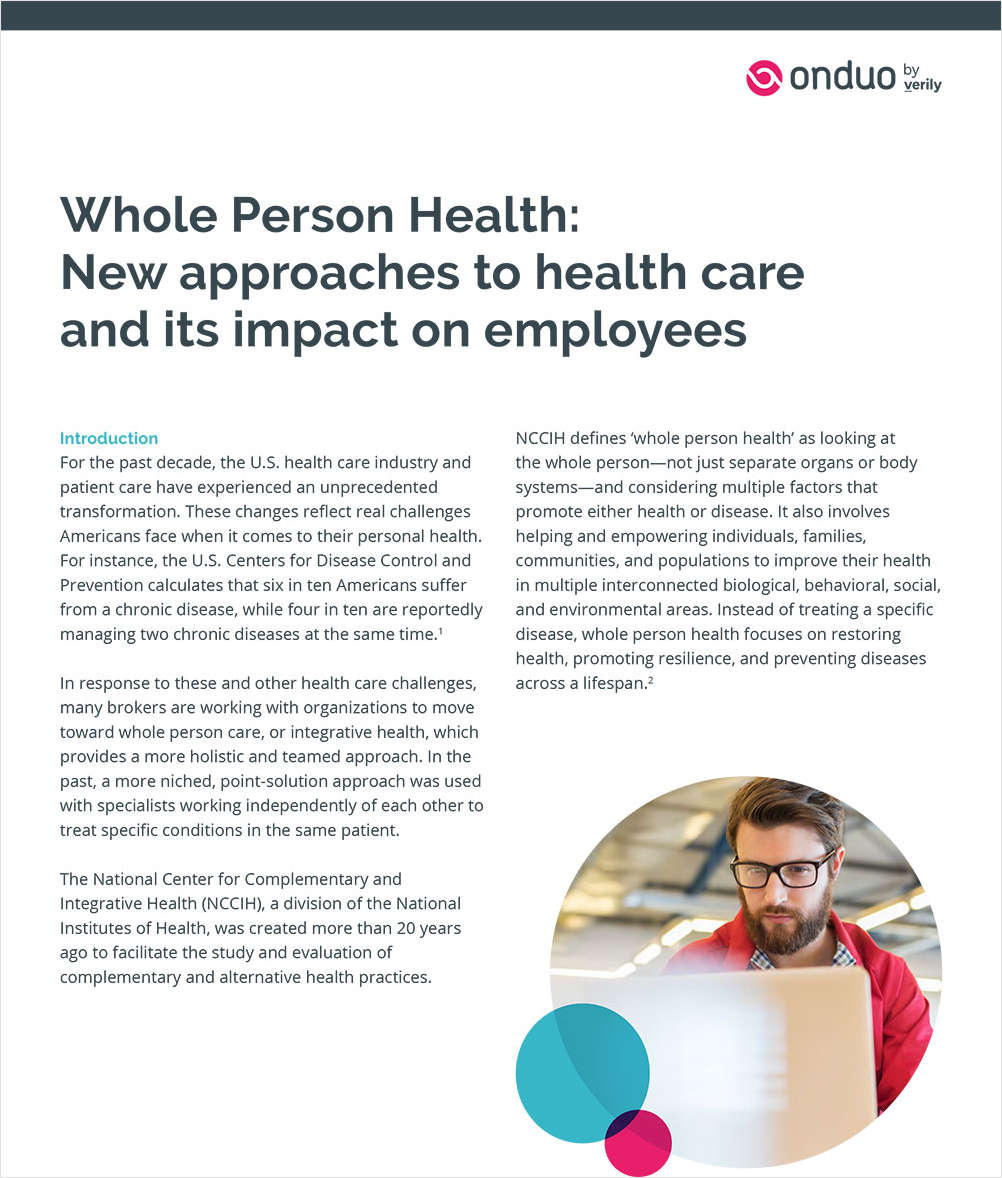 Whole person health care: A better benefit for your client's employees