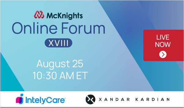 We invite you to join us for McKnight's 18th Online Forum