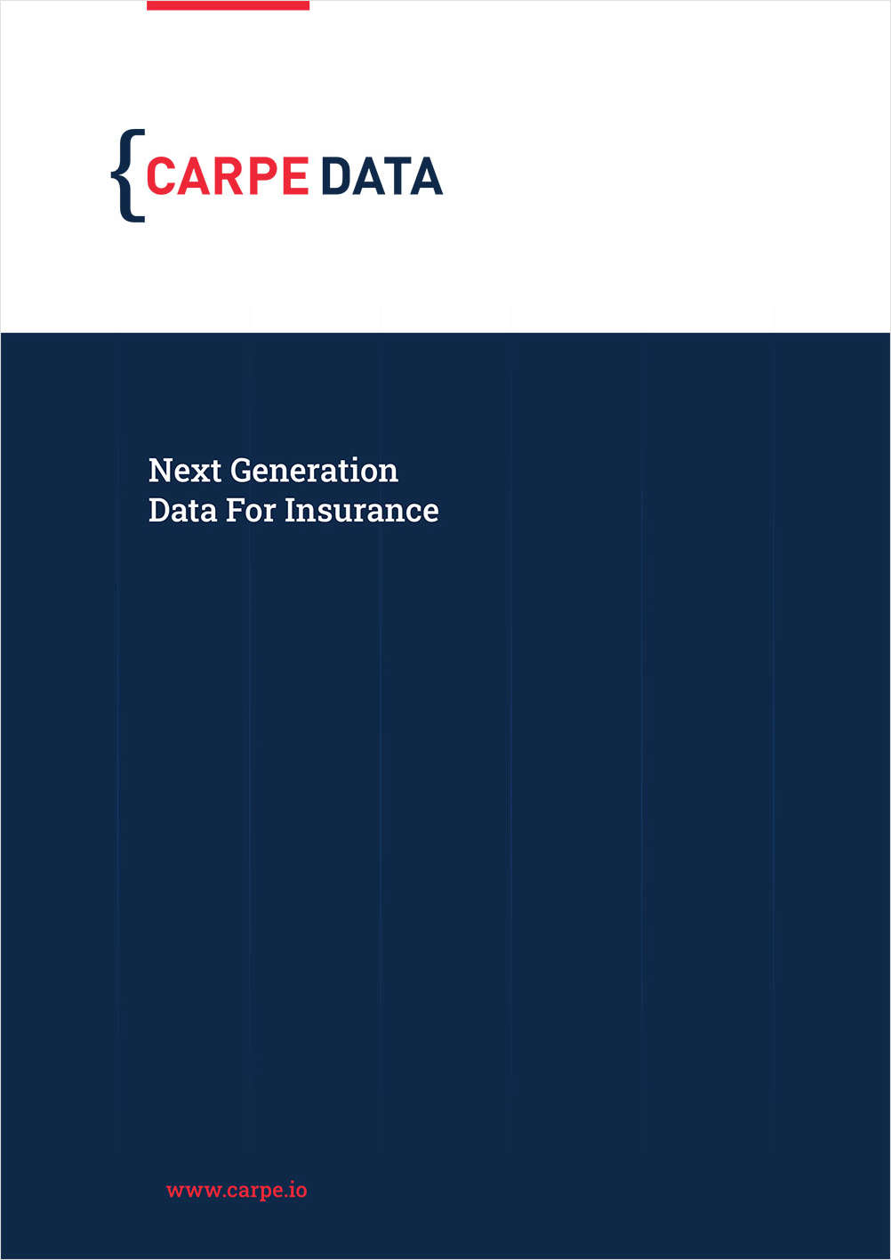 Next Generation Data For Insurance