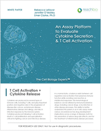 An Assay Platform to Evaluate Cytokine Release & T Cell Activation