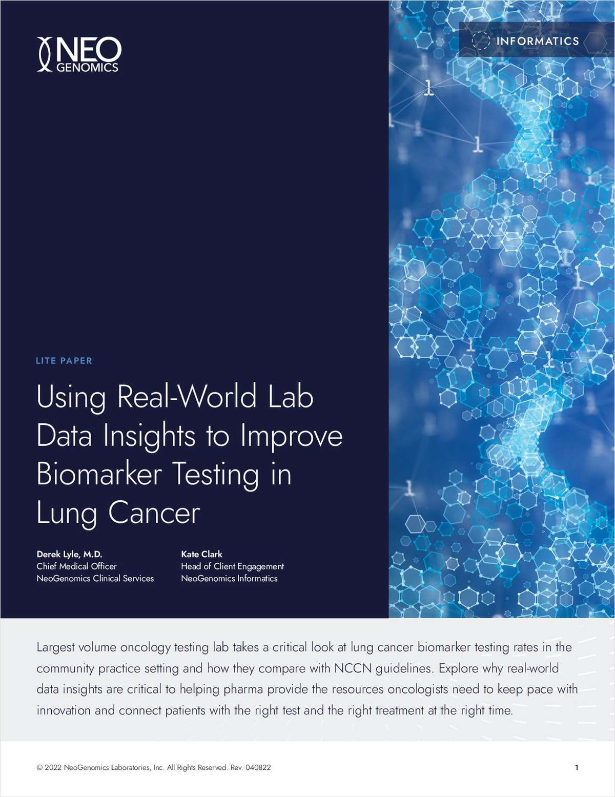 Using Real-World Lab Data Insights to Improve Biomarker Testing in Lung Cancer